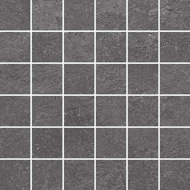 Декор керамогранит Kerama Marazzi Про Стоун Антрацит Мозаичный 30x30 9мм