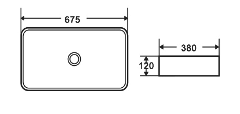 Раковина-чаша WeltWasser Elbach 2250 MB 67 10000004557 Черная матовая