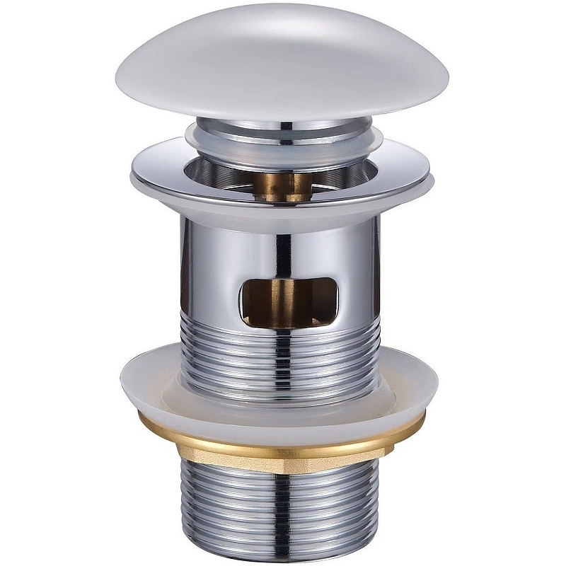 Донный клапан Bond BV0205 click-clack Белый