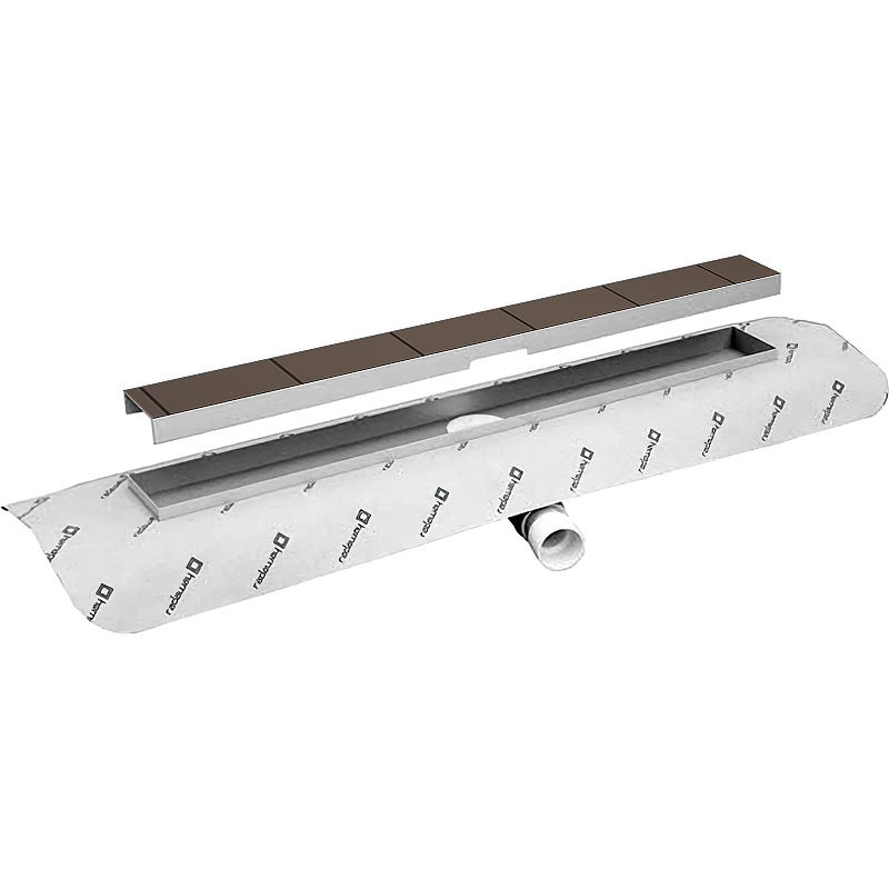 Душевой лоток Radaway RadаDrain 105 5L105A/5R105B с решеткой под плитку Basic