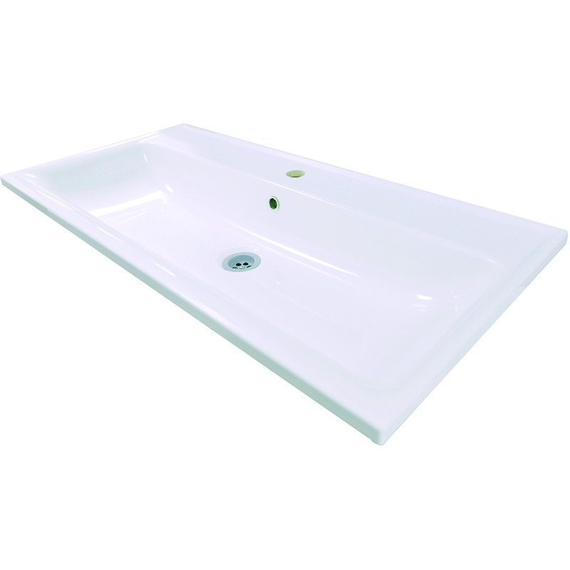 Раковина Marka One Mix 90 Polytitan У76182 Белая