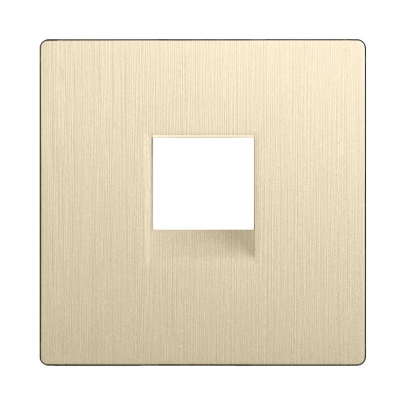 Клавиша Werkel WL10-RJ-11-CP (шампань рифленый)