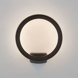 Светильник настенный Elektrostandard 1710 TECHNO LED Ring чёрный