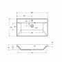 Раковина BelBagno 80 BB800/450-LV-ART-AST-NERO Черная матовая