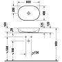 Раковина-чаша Duravit D-Neo 60 2372600070 Белая