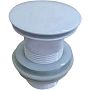 Донный клапан CeramaLux RD002GW click-clack Белый глянцевый
