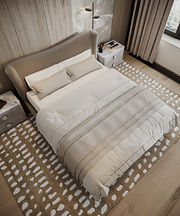Terra, 2-спальная кровать с подъемным механизмом