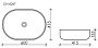 Раковина-чаша Ceramicanova Element 60 CN6047MH Антрацит матовый