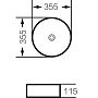 Раковина-чаша Grossman 35 GR-5010GG Золото