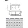 Акриловая ванна Vayer Milana 165x70 Гл000022941 без гидромассажа